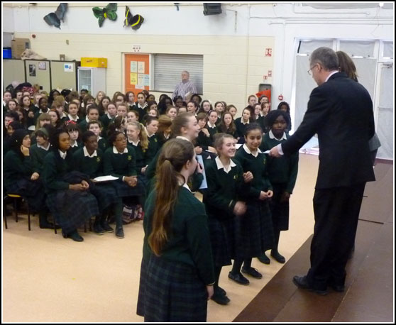 First Year prize giving